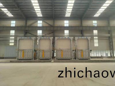 4檯檯車(che)式電阻(zu)水(shui)韌熱處理(li)鑪(lu)